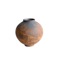Wabi-Sabi Style Round Ceramic Flower Vase