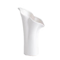 Contemporary Ceramic Vase with Wavy Opening